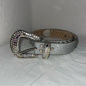 Rhinestone belt